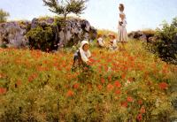 Pedersen, Viggo - Picking Poppies, Sora